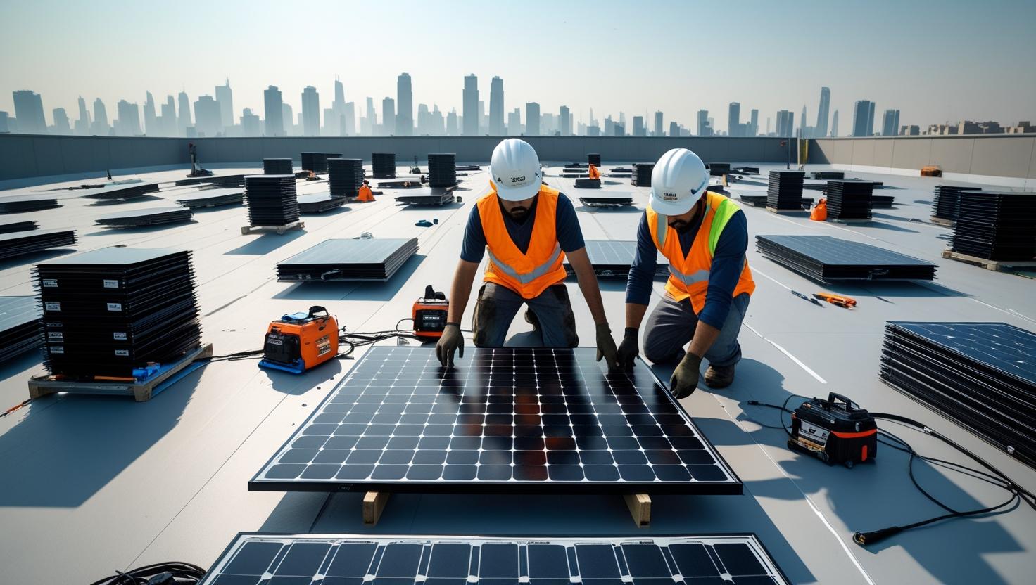 Professional Commercial Solar Roofing Services in Long Beach