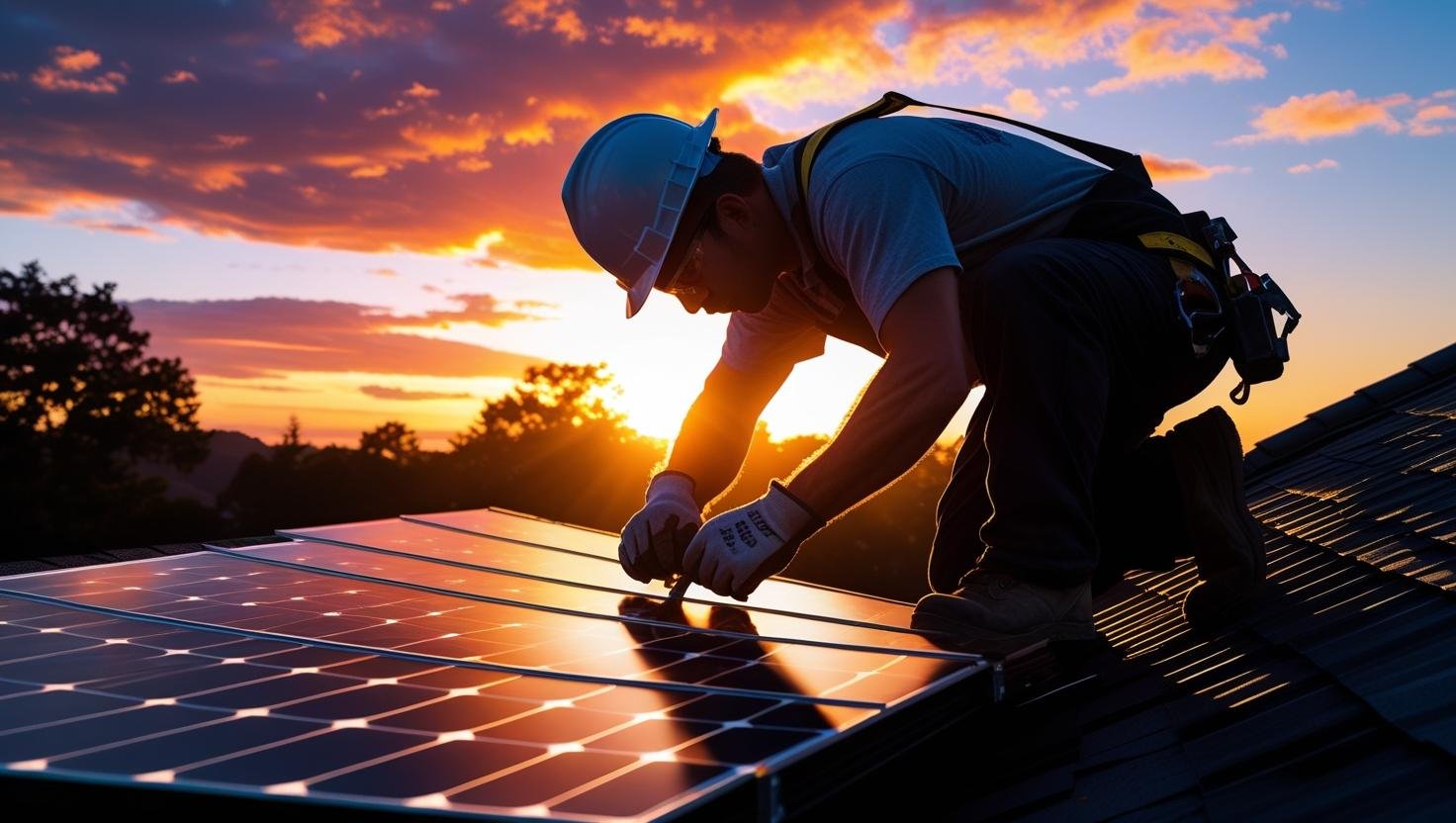 Residential Solar Roofing Services in mapleton