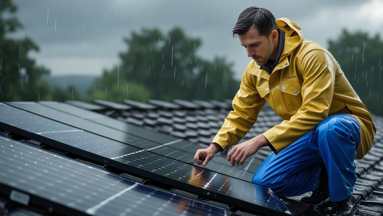 Solar panel installation in St Albans