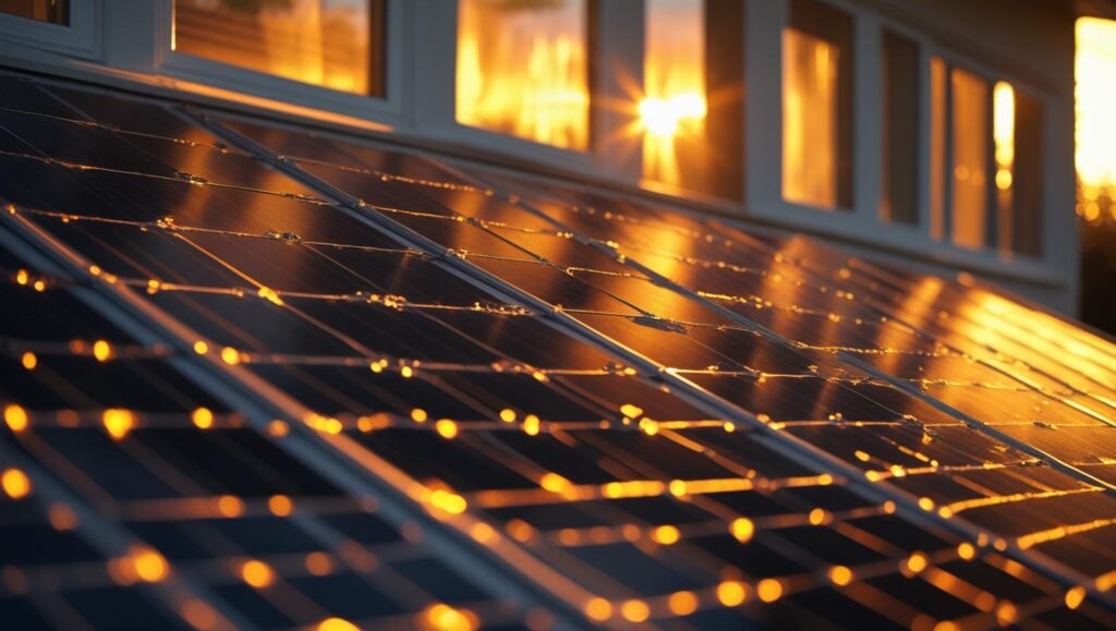 Solar roofing on Bellmore