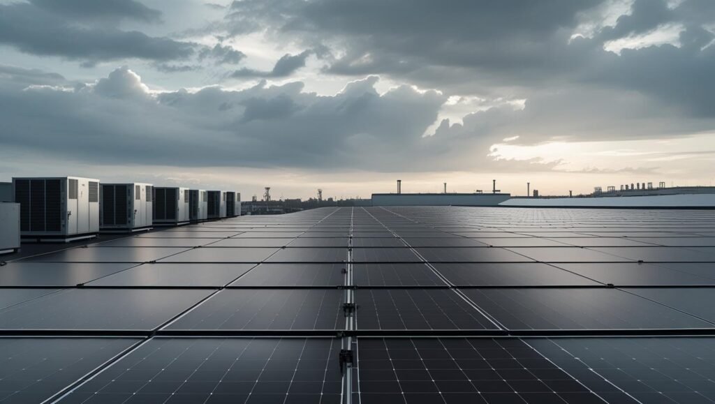 Solar roofing on Kensington