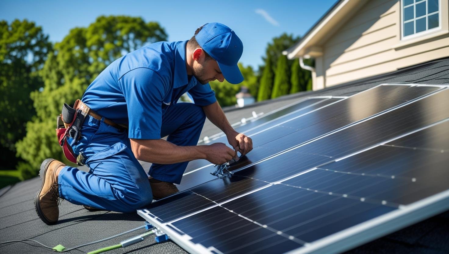 commercial solar roofing services in Georgetown
