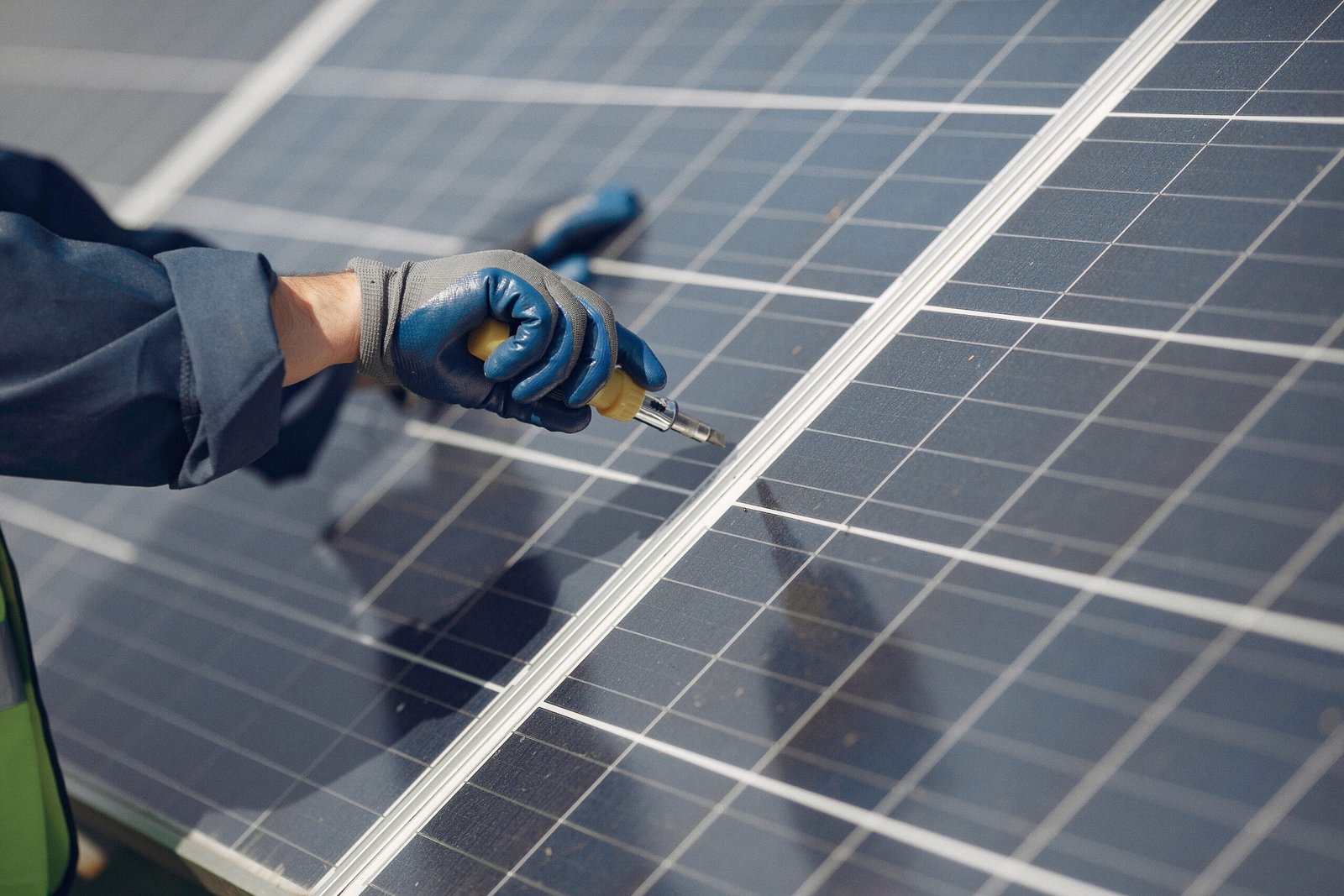 Solar panel installation