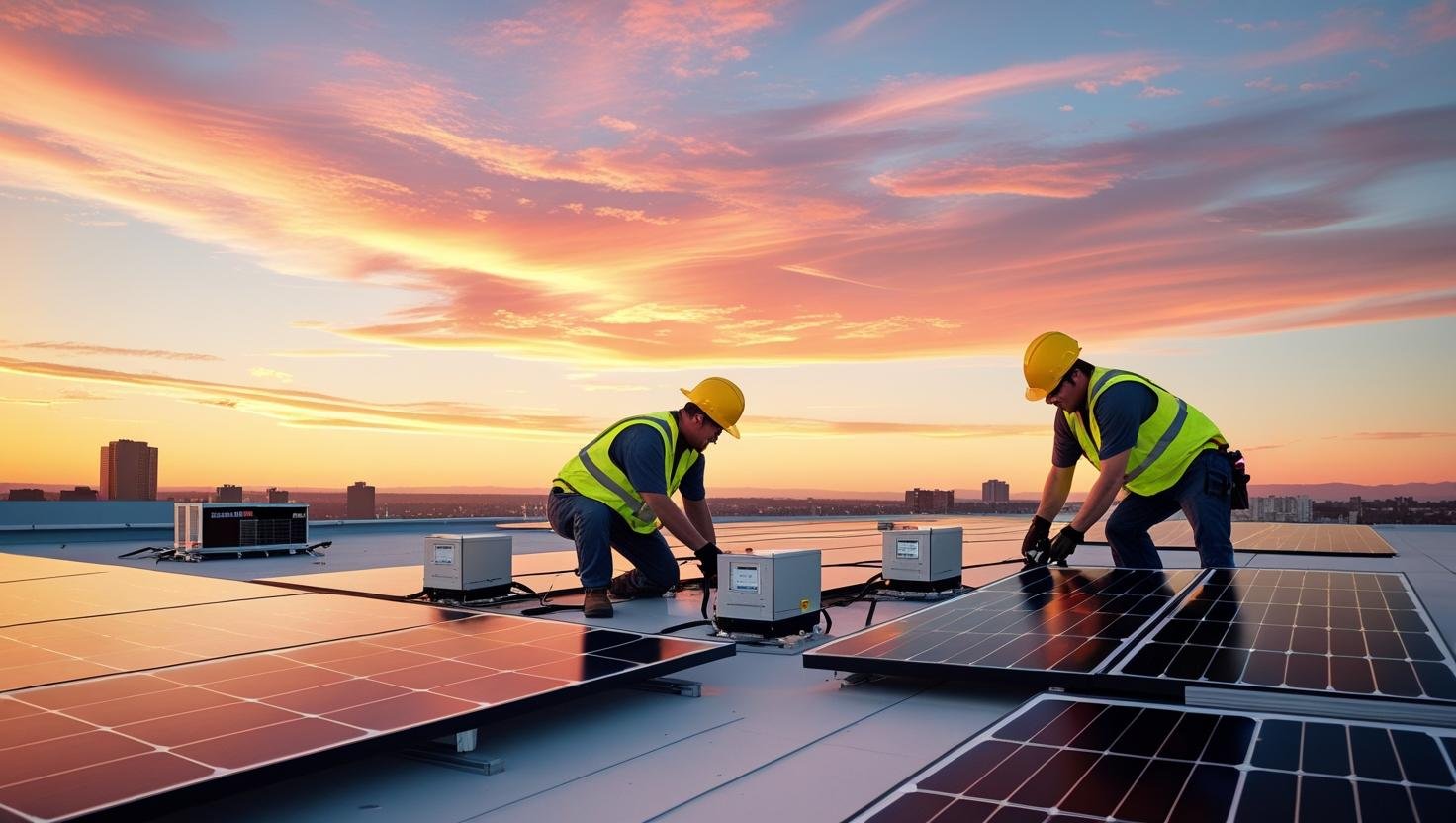Solar roofing contractors in Greenpoint