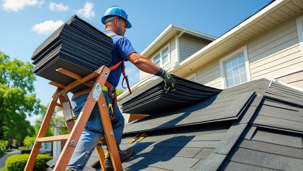 roofing services in mapleton