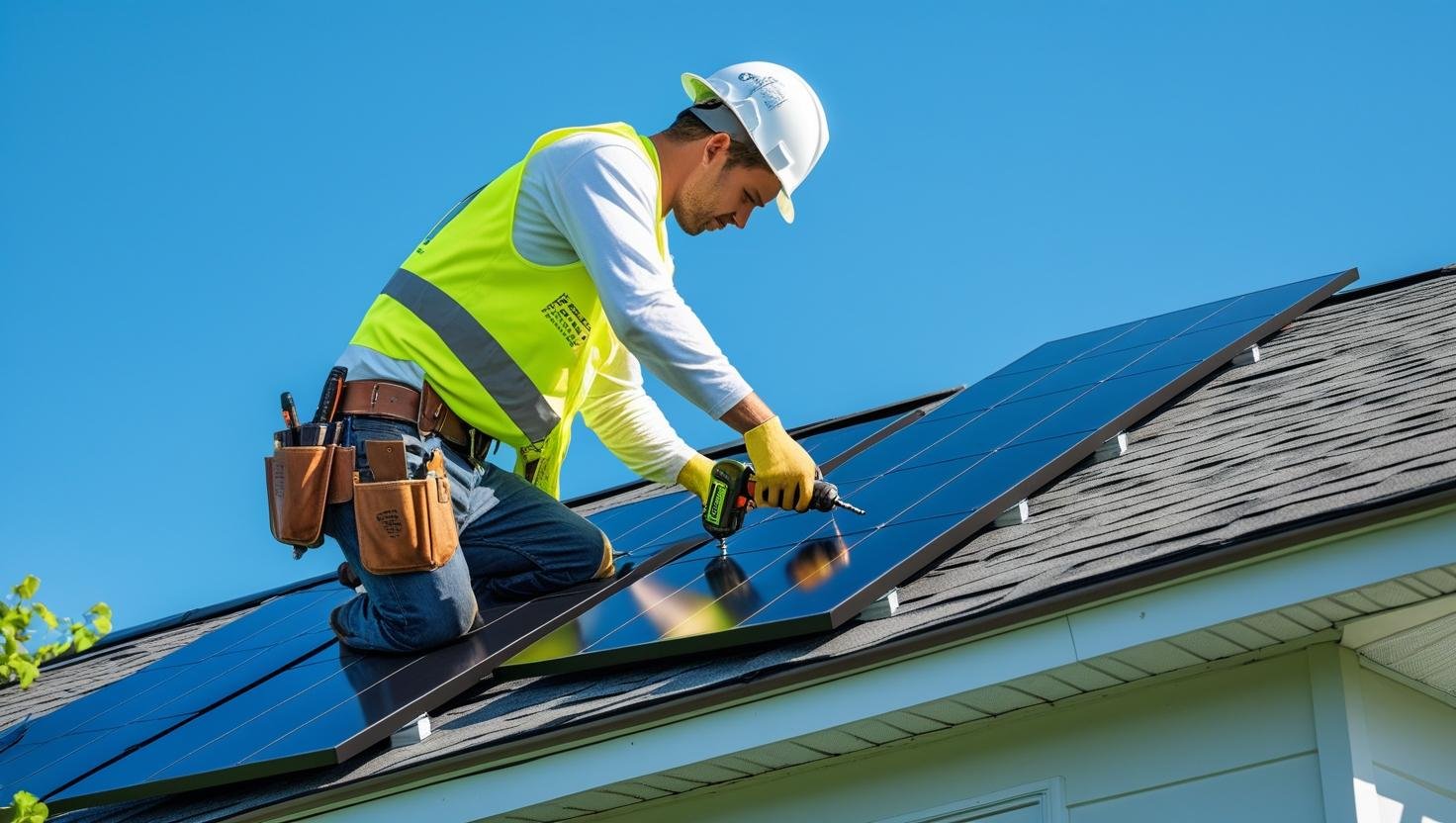 solar roofing contractors in Baldwin