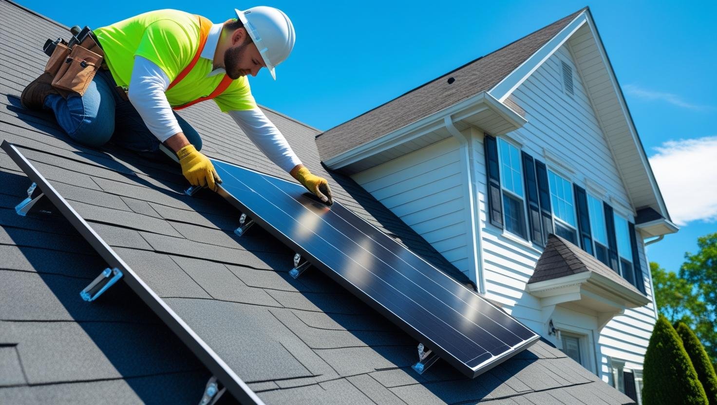 solar roofing contractors in Malverne