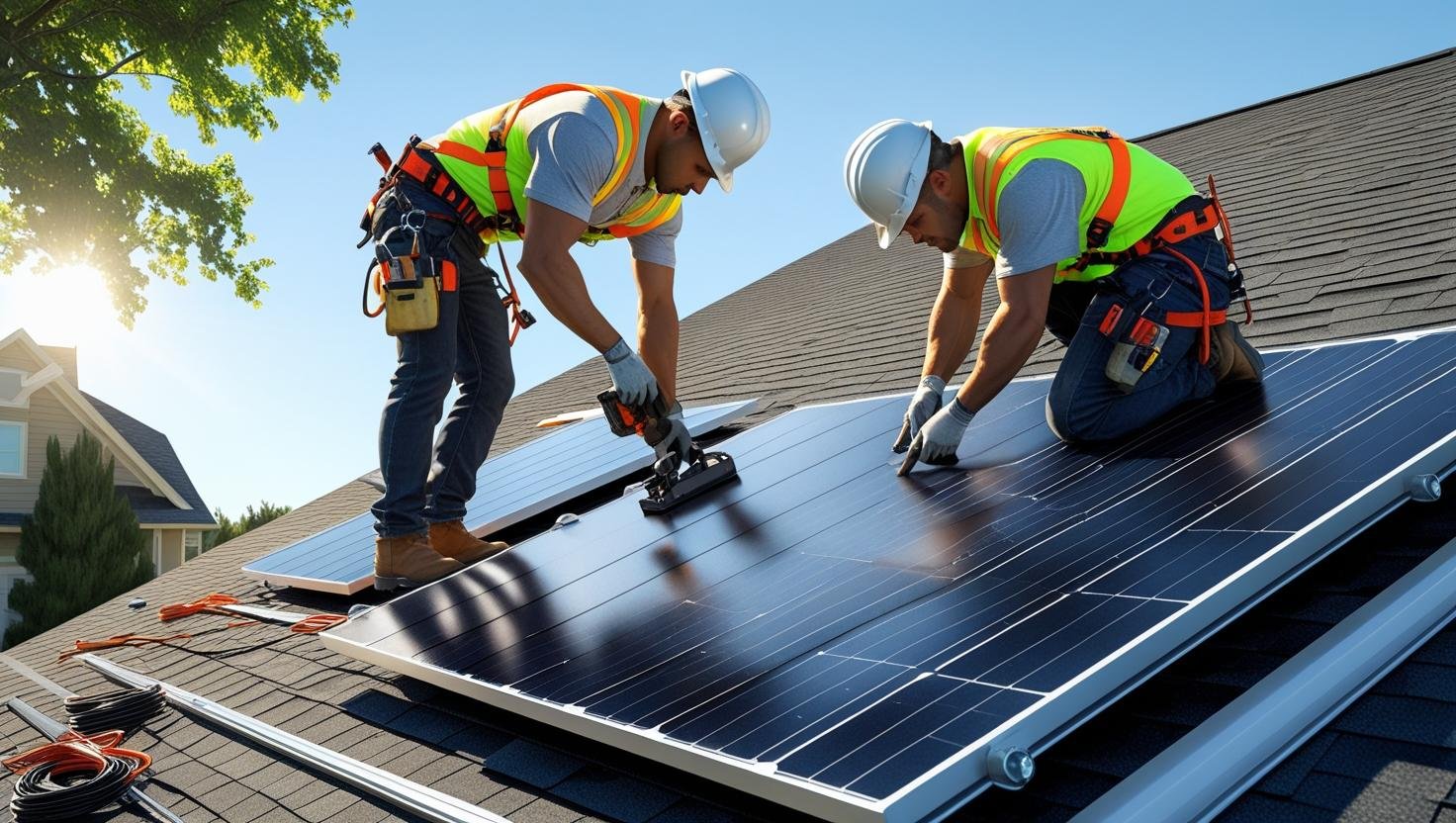 solar roofing contractors in Seaford