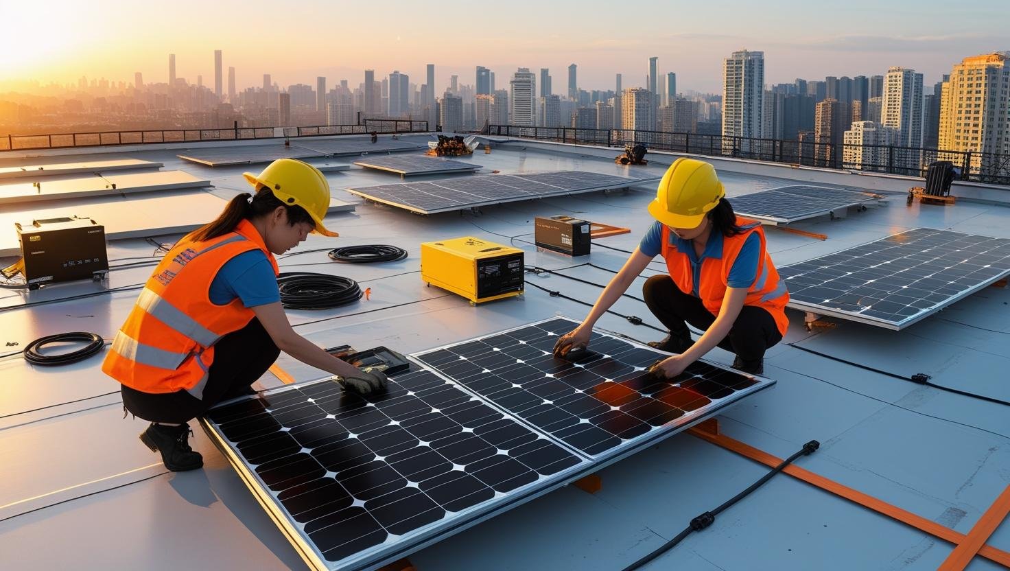 solar roofing contractors in in Corona