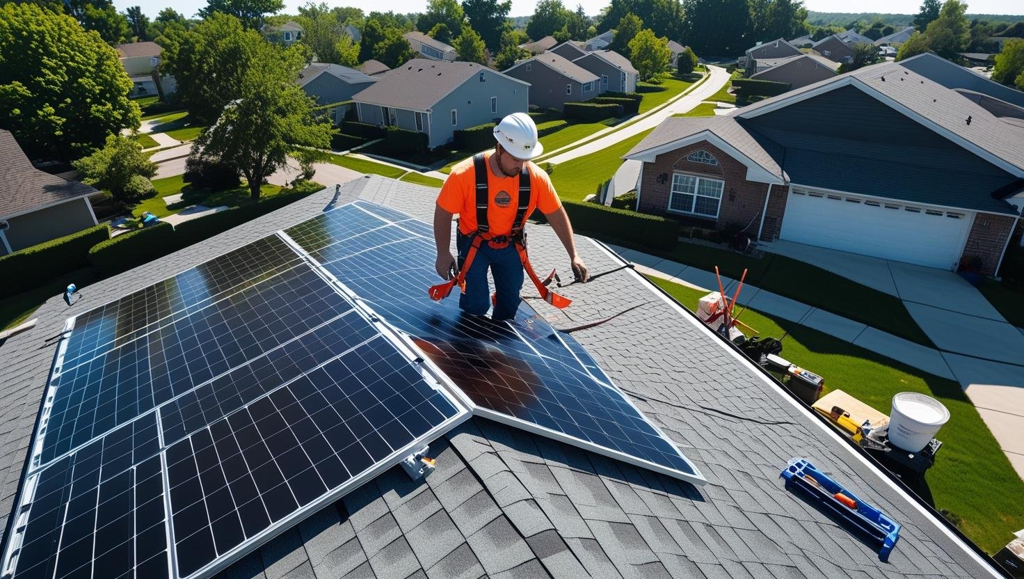 Commercial Solar Roofing Services in Bayside