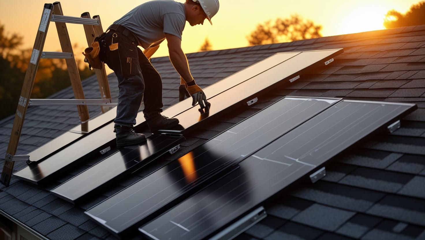 Residential Solar Roofing Services in Point Lookout