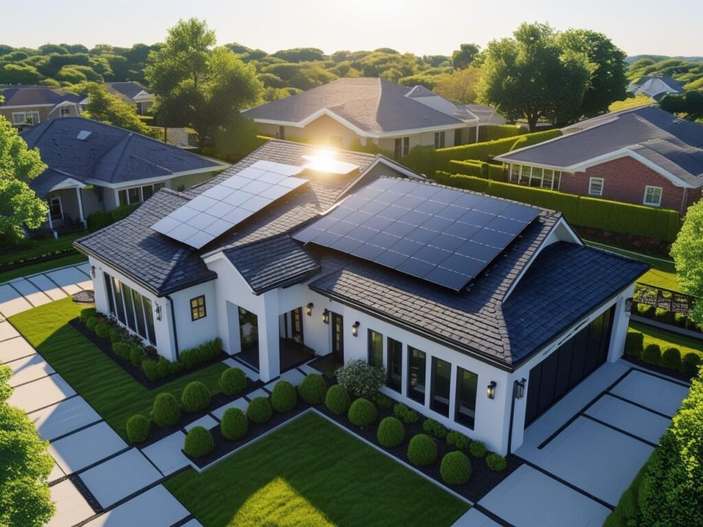  Solar roofing on Astoria