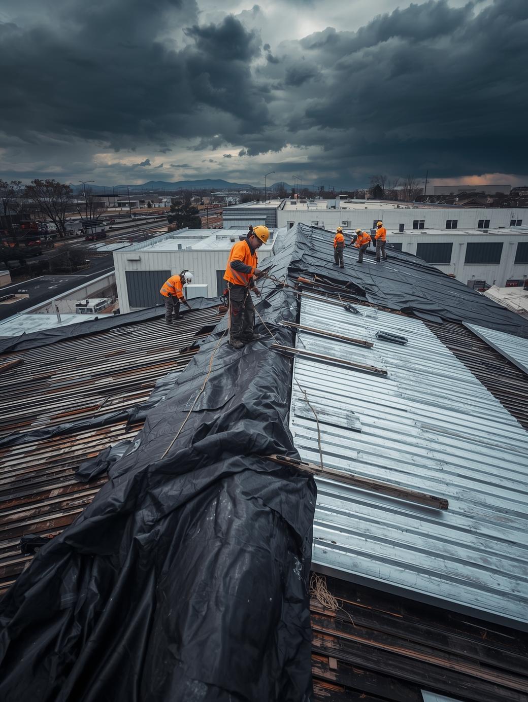 commercial roofing services in Melvill