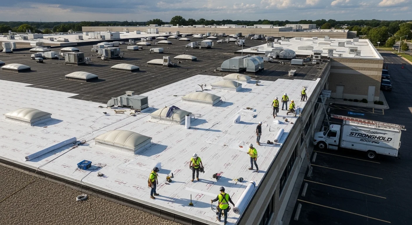 commercial roofing company freeport
