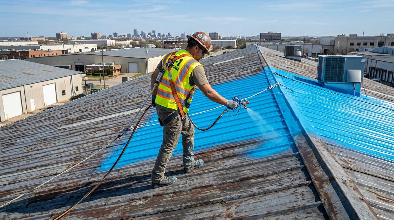 Can You Paint or Restore a Faded Metal Roof