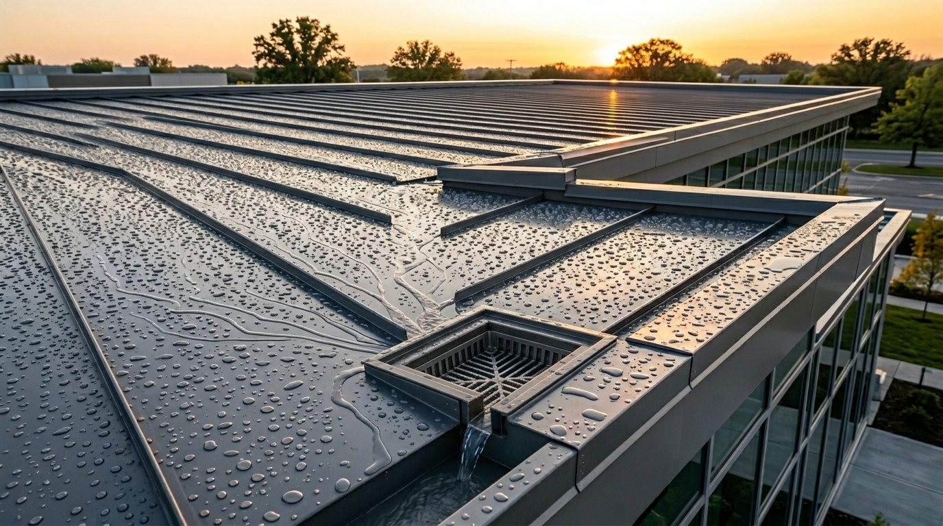 Understanding How Metal Roofing Works on Low Slope and Flat Roof Structures