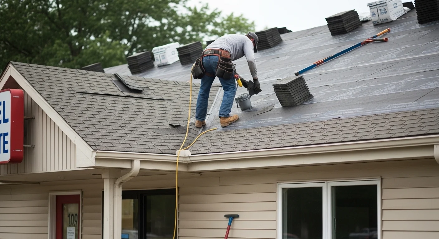 commercial roofing company sound beach