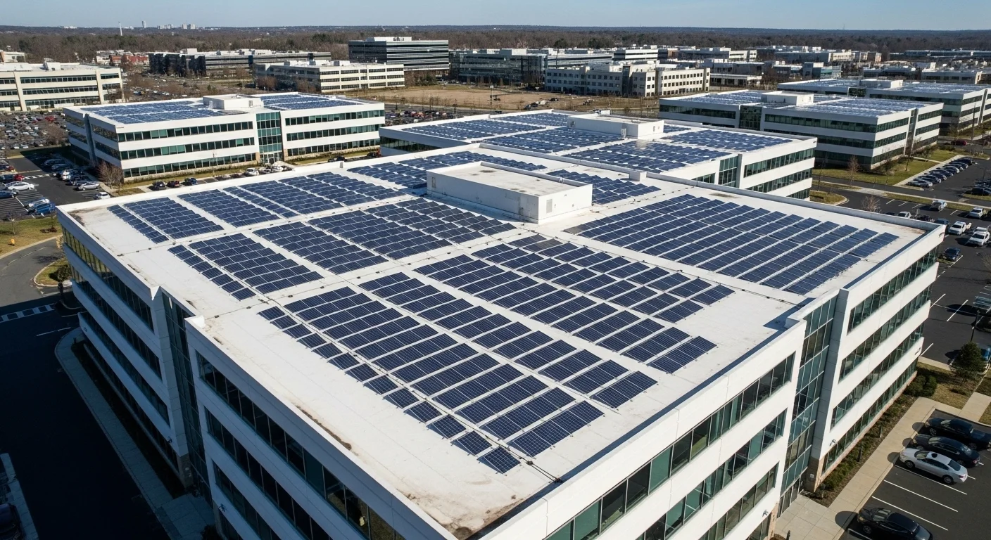 commercial solar panel service melville