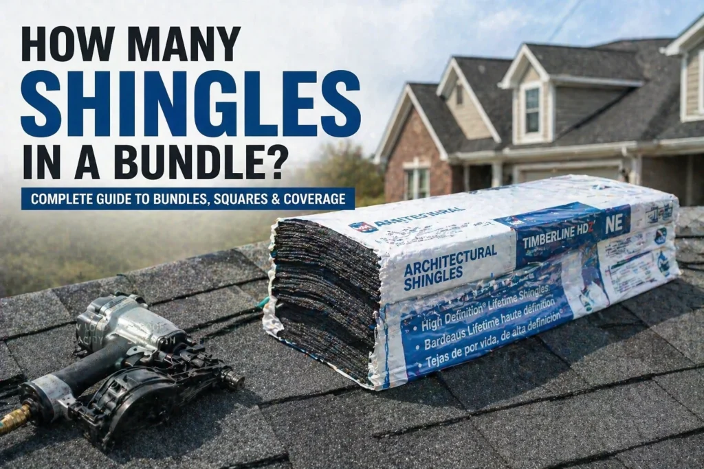 How Many Shingles Are in a Bundle