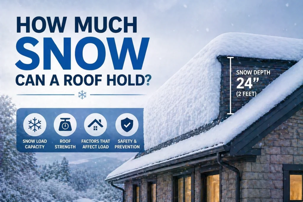 How Much Snow Can a Roof Hold