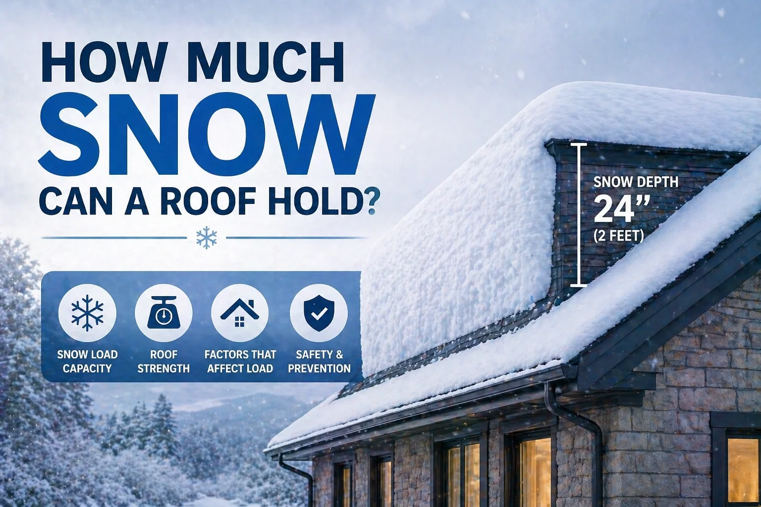 How Much Snow Can a Roof Hold