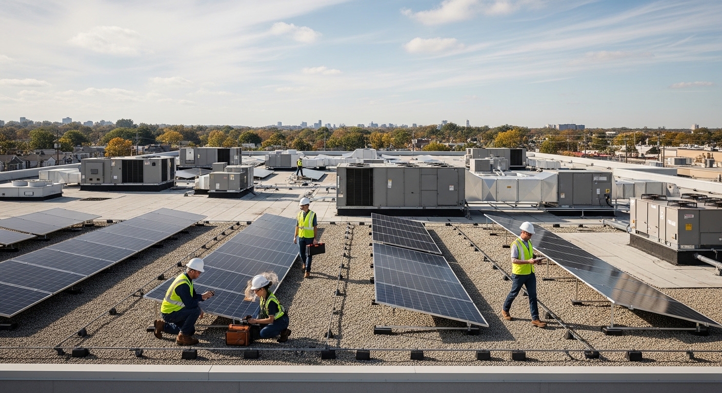 Lake Grove commercial solar contractor