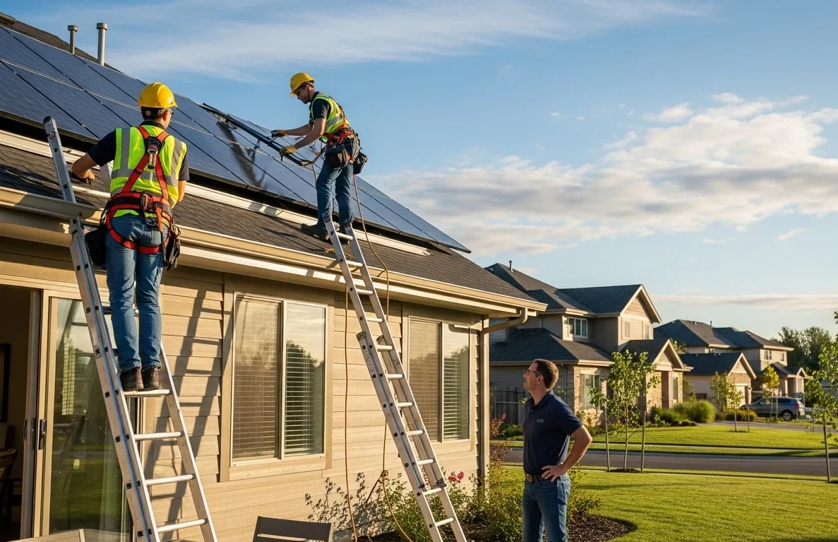Residential Solar Panel Removal & Reinstallation