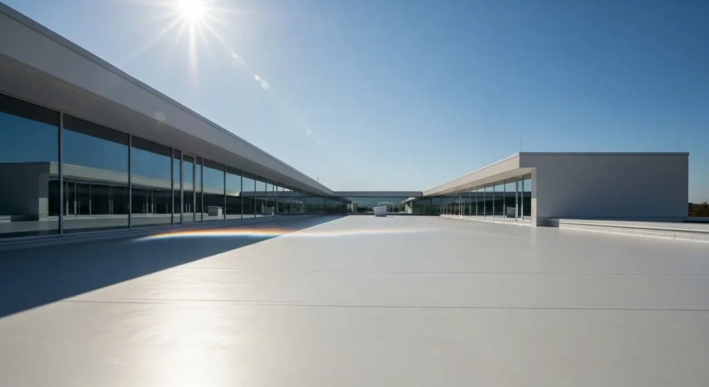 Thermal Stable flat roofing