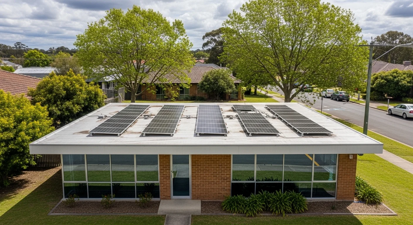 commercial solar company kings park