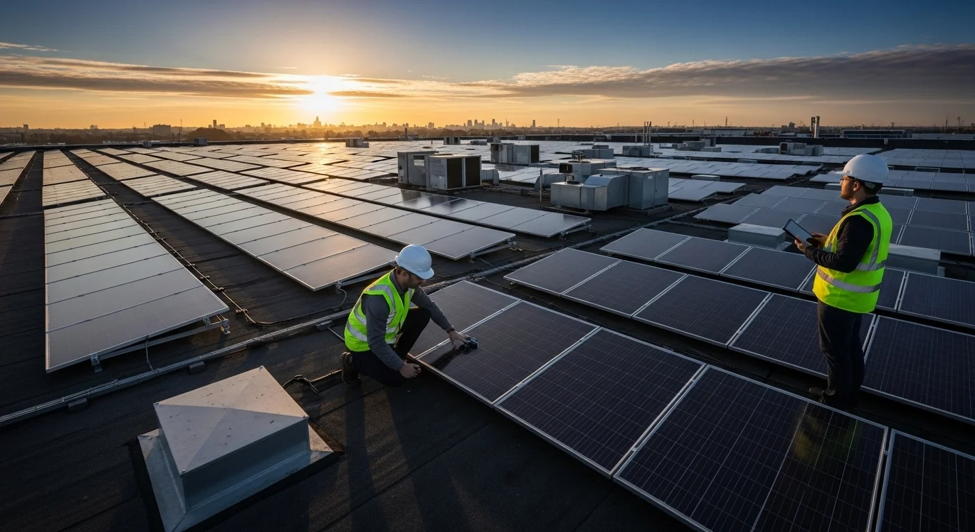 commercial solar panel inspection services