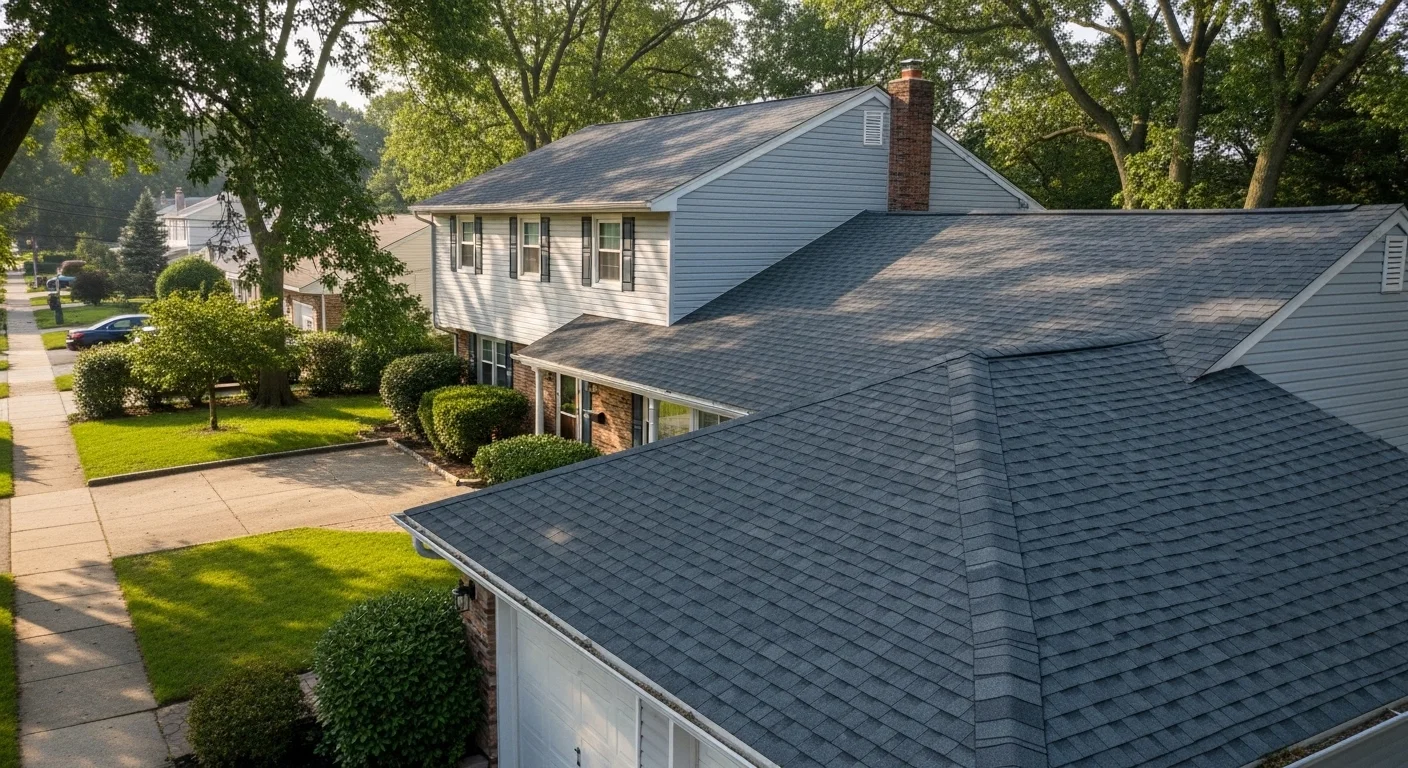 greenlawn roofing residential
