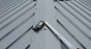 measurement of a metal roof