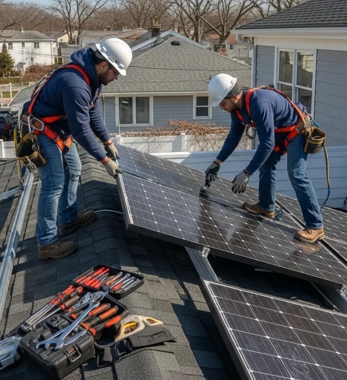 removing solar long island