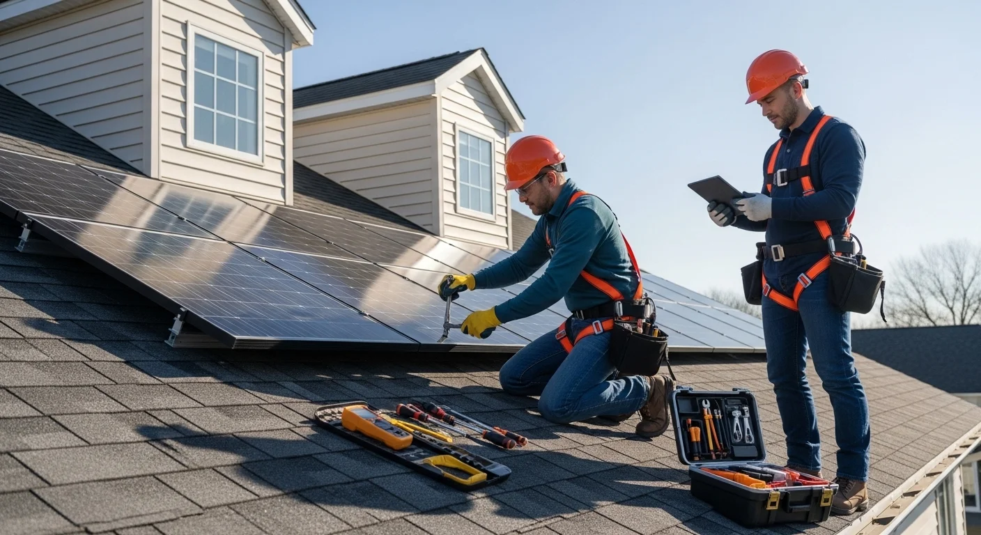 solar panel inspection services