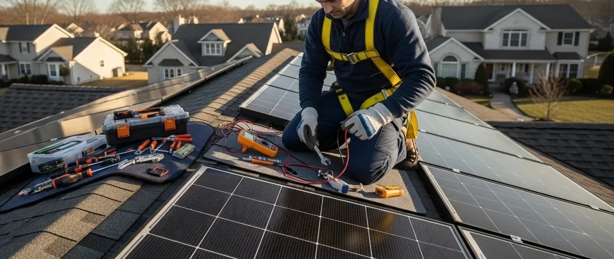 solar repair company long island