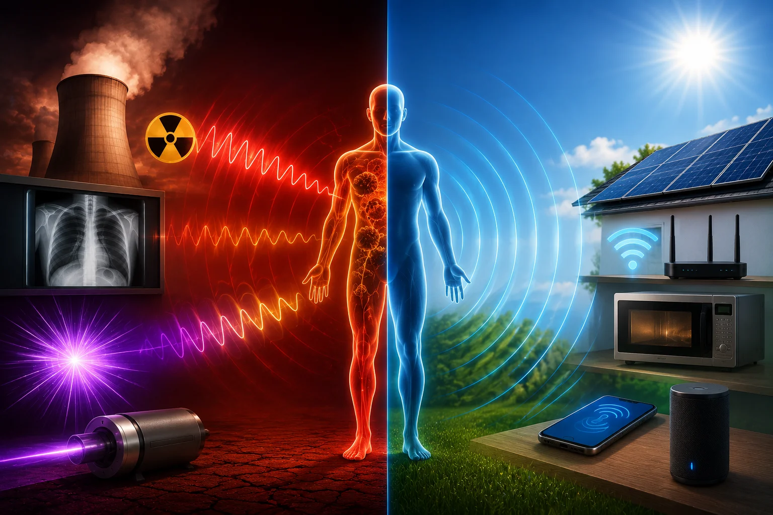 Difference Between Ionizing and Non Ionizing Radiation