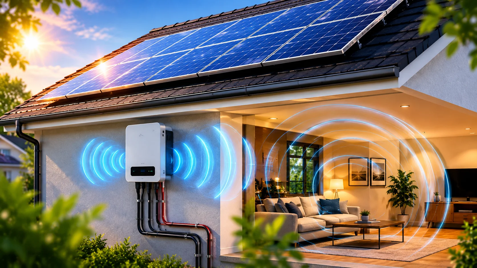 Electromagnetic Fields From Solar Panel Systems