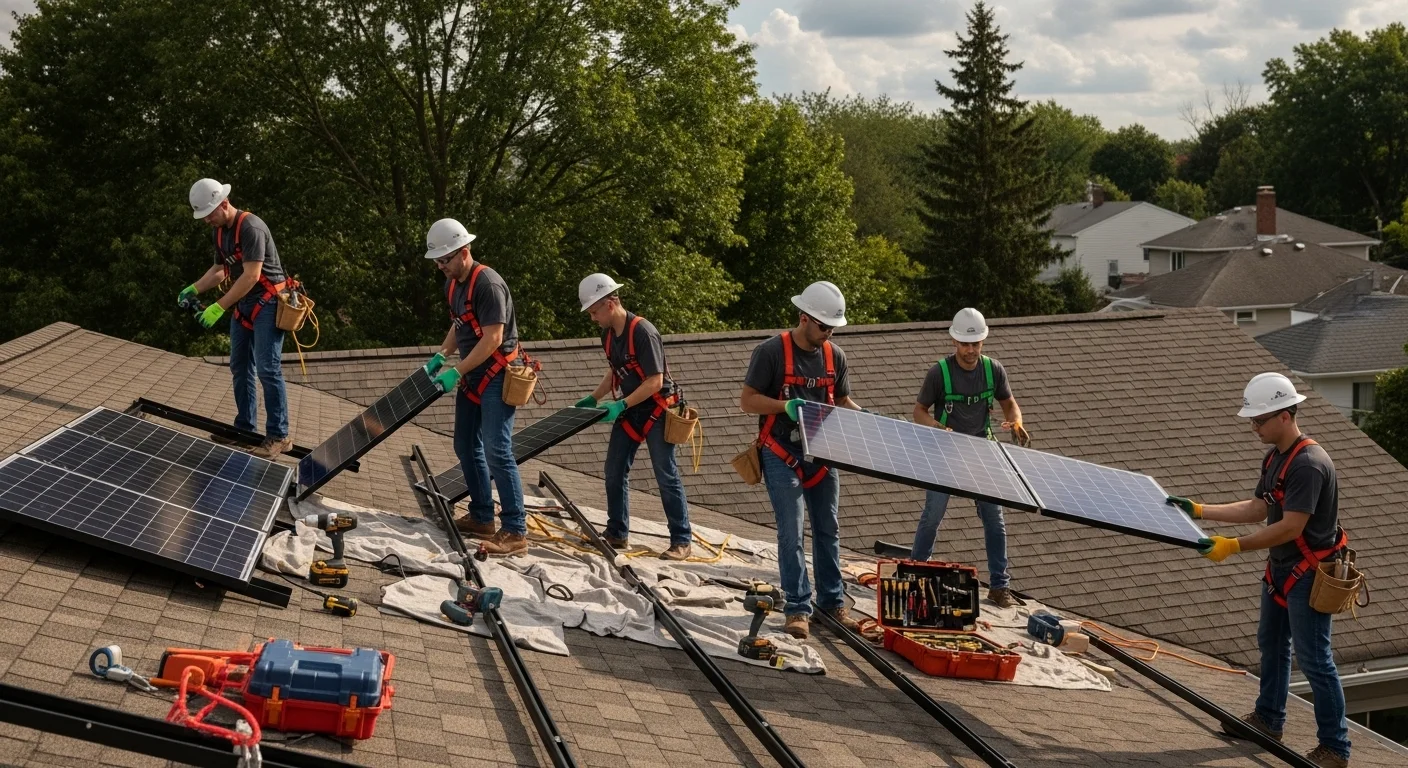 Who Can Remove Solar Panels From Roof