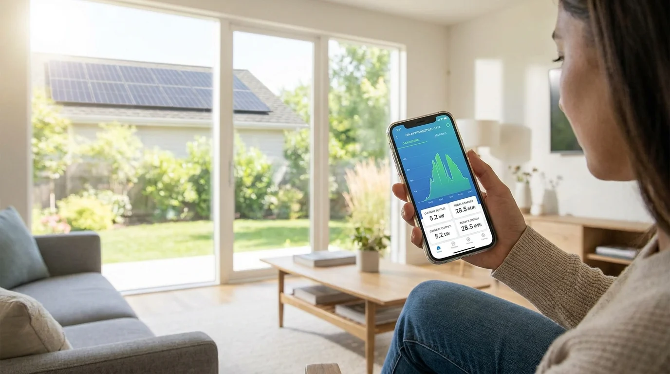 Checking Solar Panel Output Through Your Monitoring System