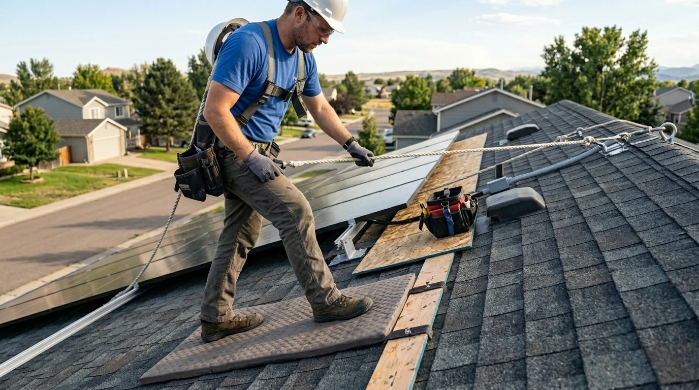 Common Causes of Roof Damage During Solar Installation