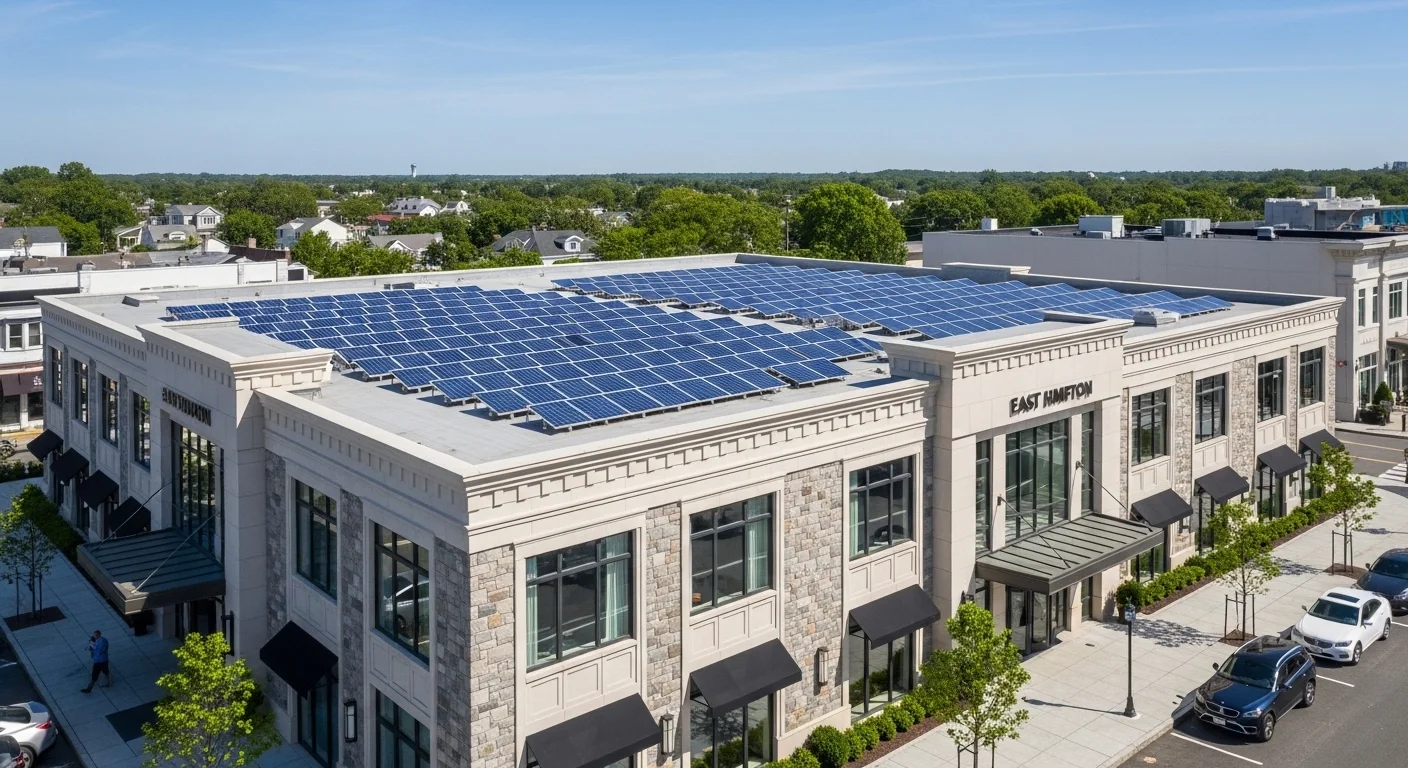 East Hampton commercial solar contractor