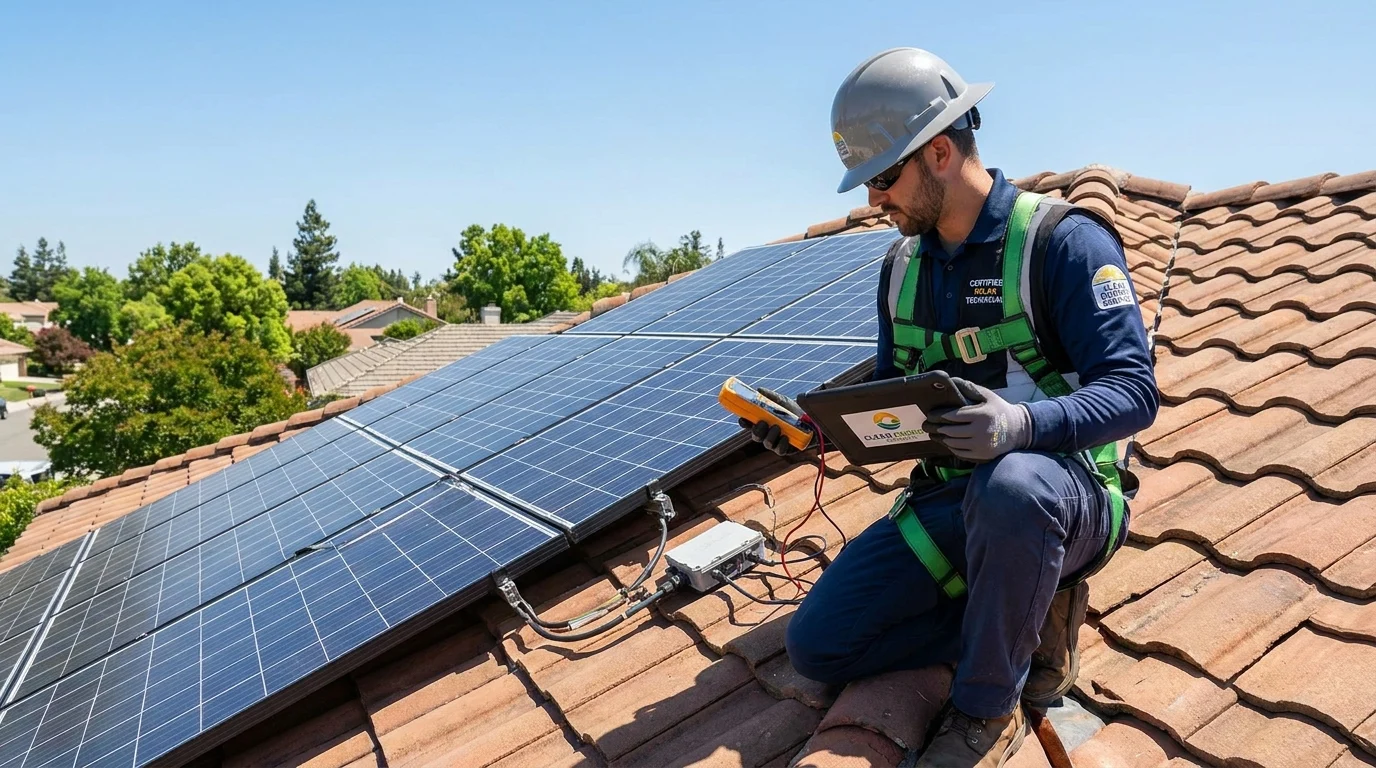 Professional Inspection and Maintenance for Solar Systems