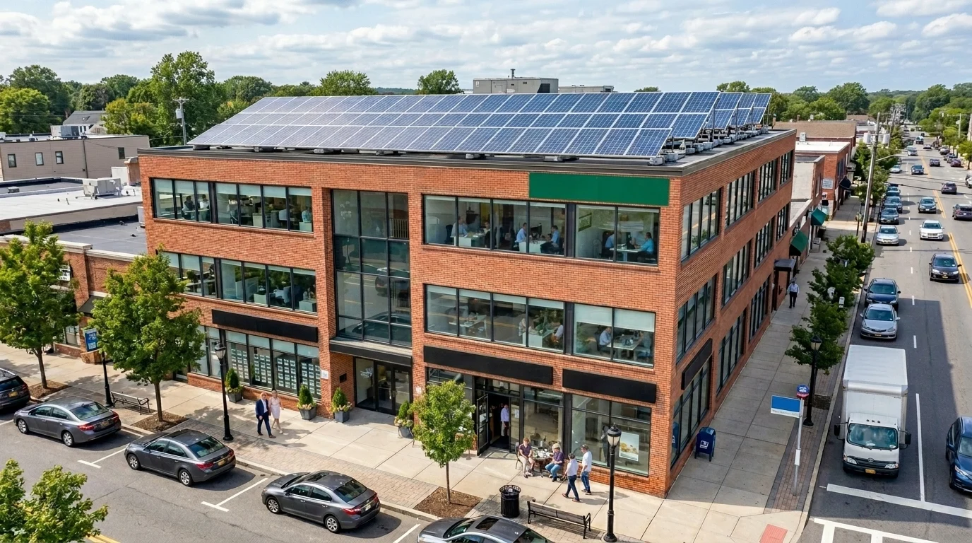 Smithtown commercial solar panel installation