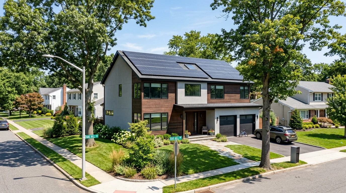 Smithtown residential solar panel