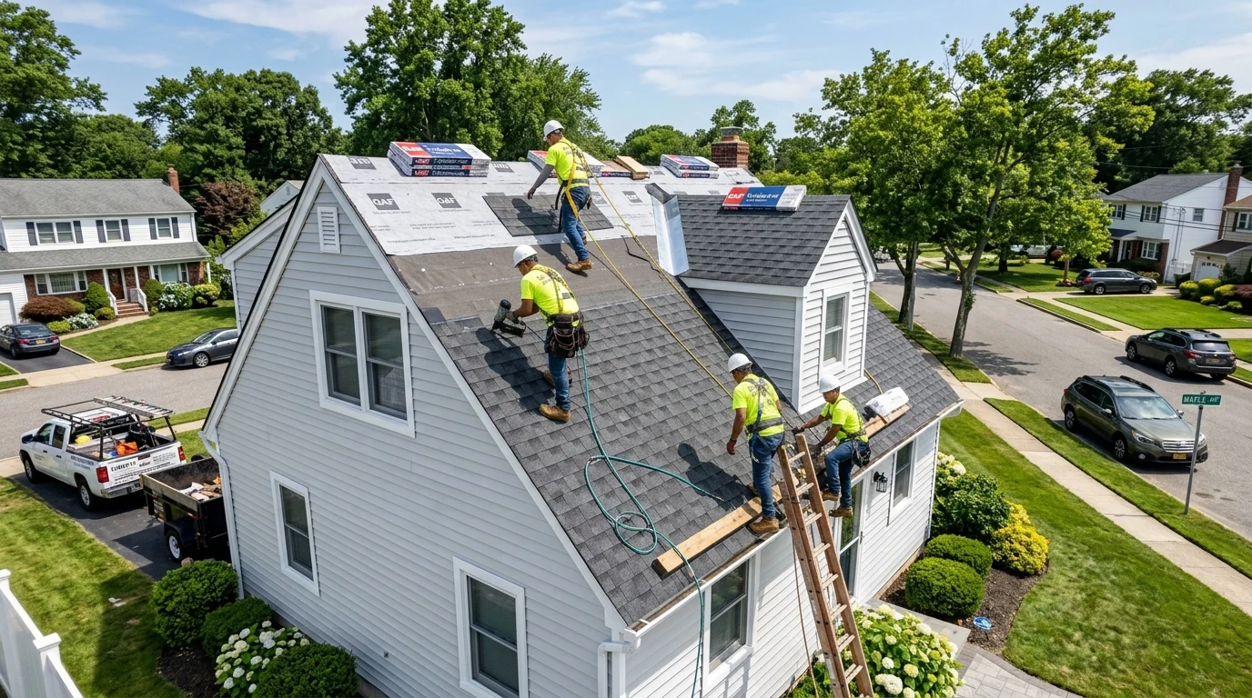 roof repair huntington station