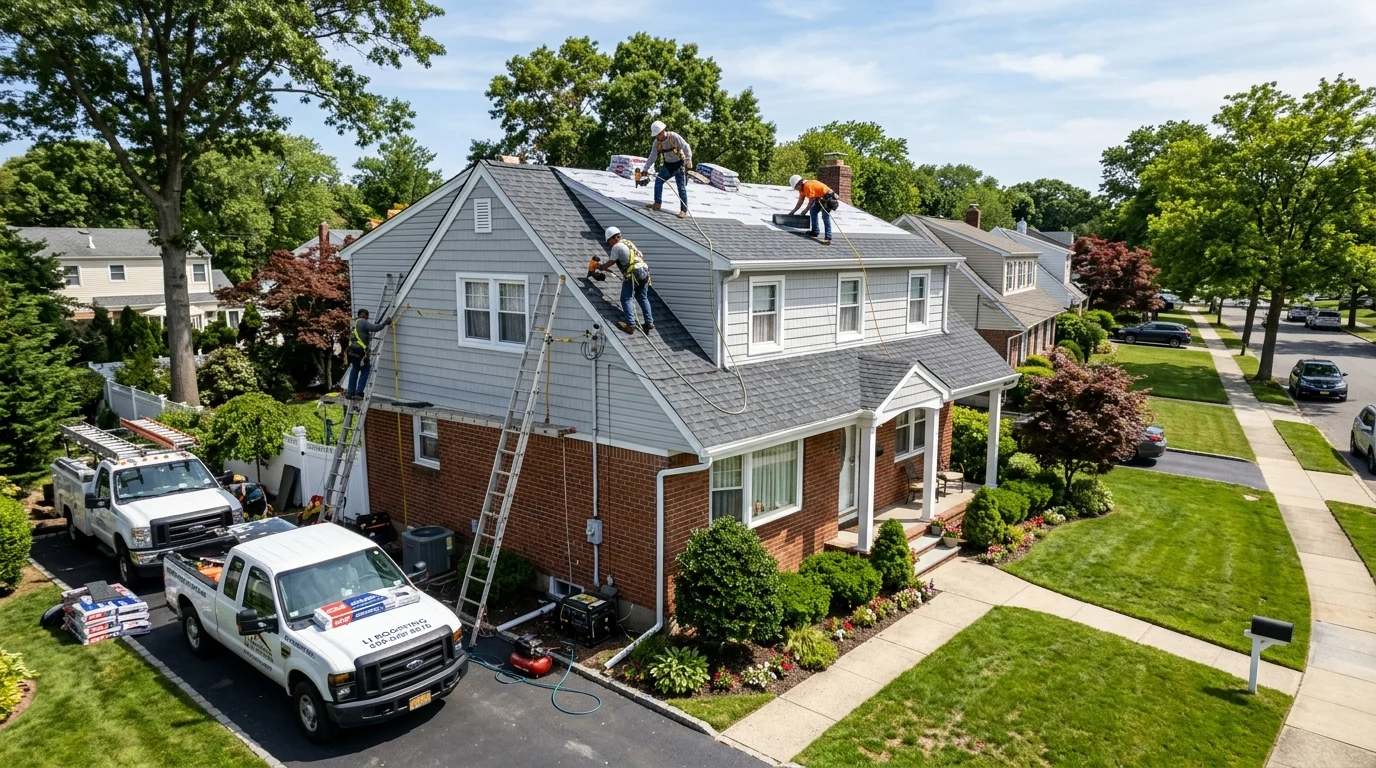 roof replacement islip terrace