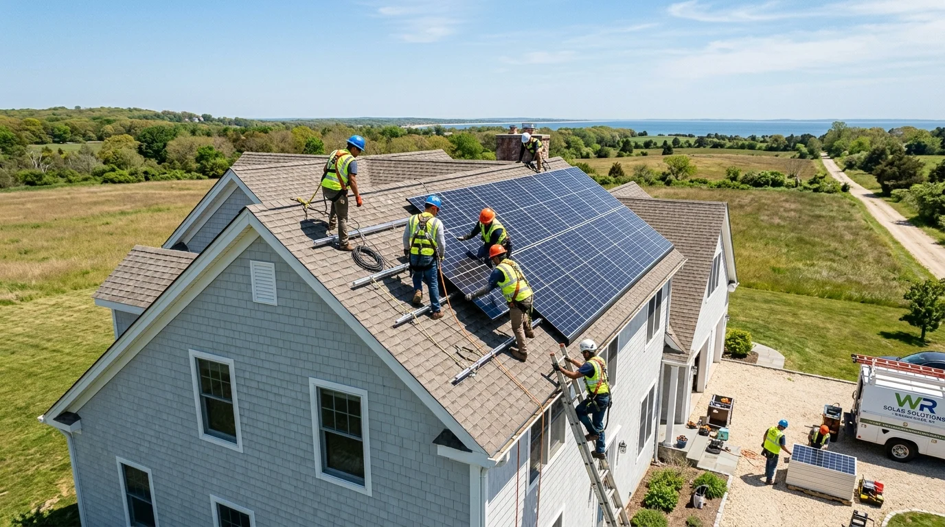 wading river solar panel