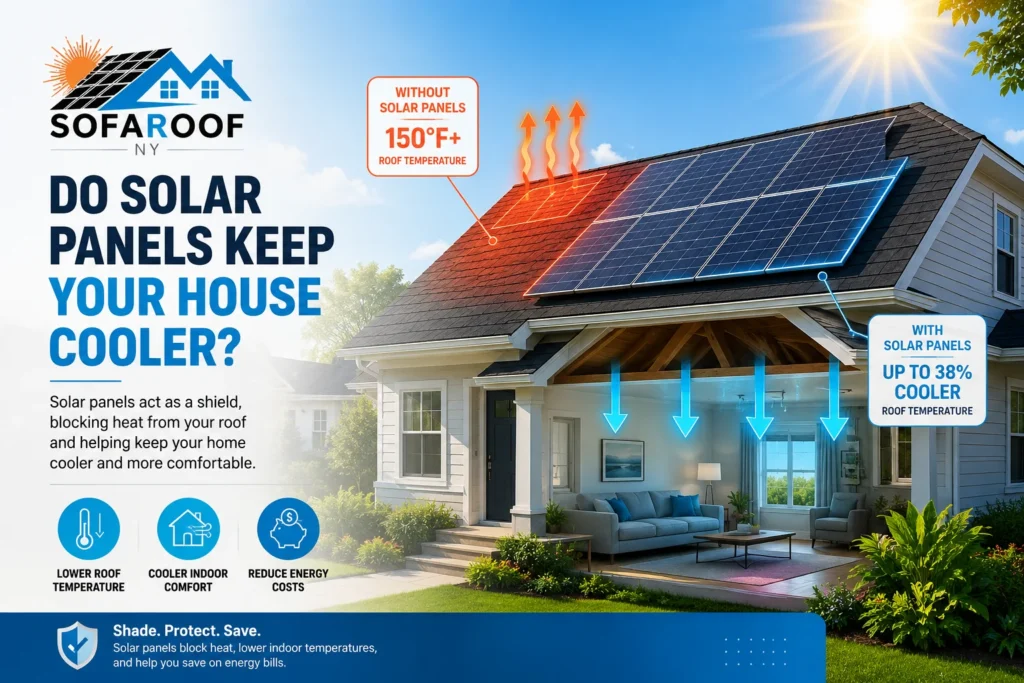 Do Solar Panels Keep Your House Cooler