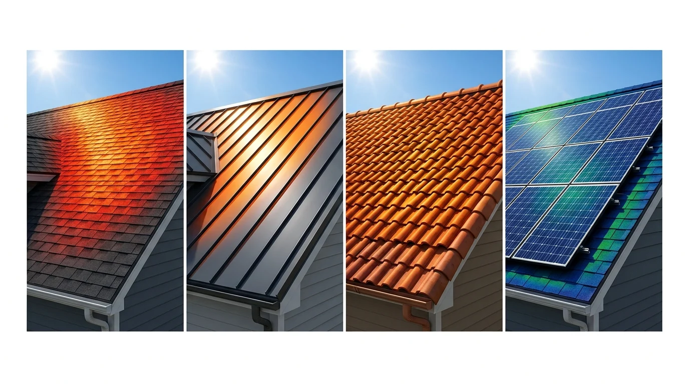 Roof Type and Climate Impact on Cooling Benefits