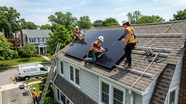 Stewart Manor residential solar
